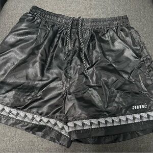 Aime Leon Dore Black Mesh Shorts